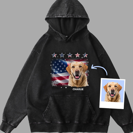 Dog & Cat Personalized Custom Unisex Hoodie-Gift For Pet Owners Lovers